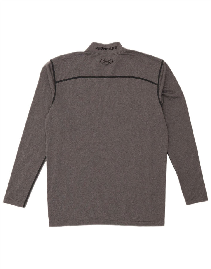Under Armour Cold Gear Graphic Top Manches Longues XL Homme Gris