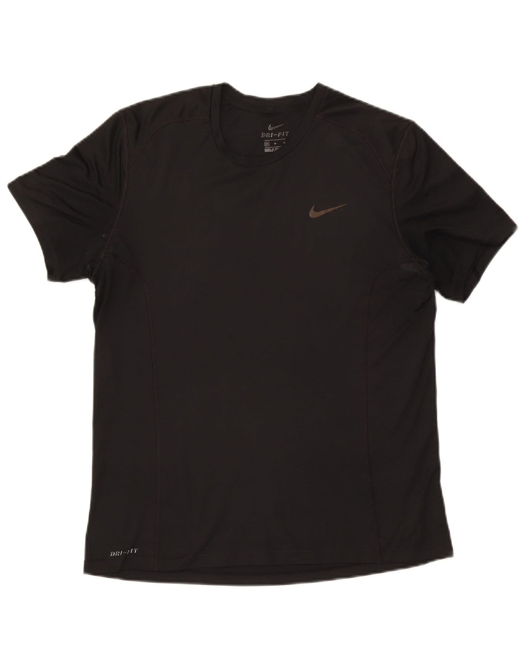 Nike Hommes Dri Fit T-Shirt Haut Noir Moyen