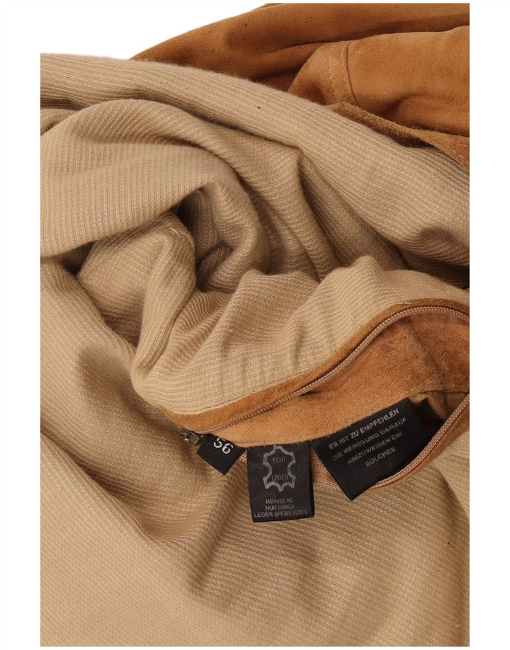 Christian Berg Veste Bomber En Daim Pour Homme IT 56 3XL Cuir Marron