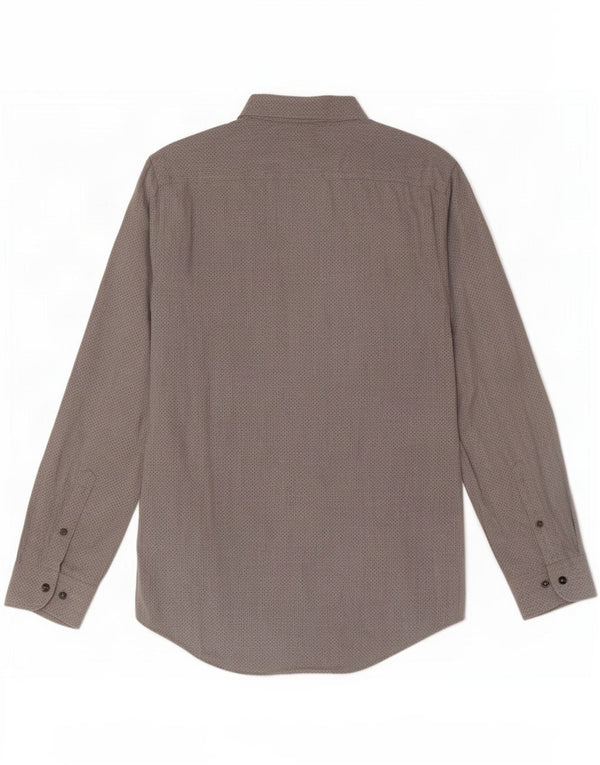Tommy Hilfiger Chemise New York Fit Homme Large Gris à Pois Coton