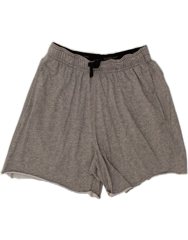 NIKE Mens Dri Fit Sport Shorts Small  Grey Cotton Vintage Nike and Second-Hand Nike from Messina Hembry 