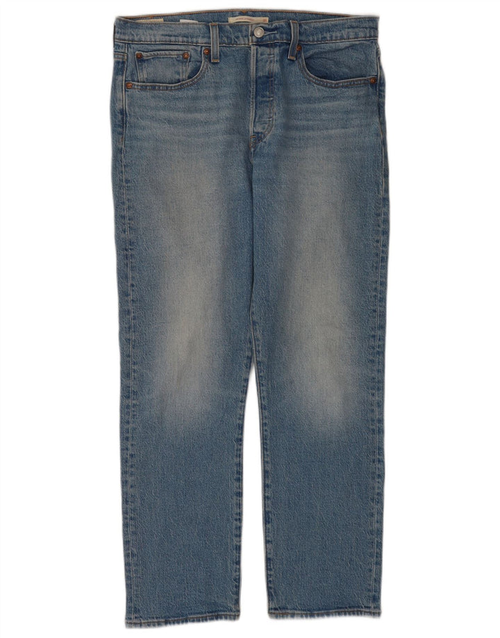 Levi's Jean Droit Wedgie Femme W31 L28 Bleu Coton