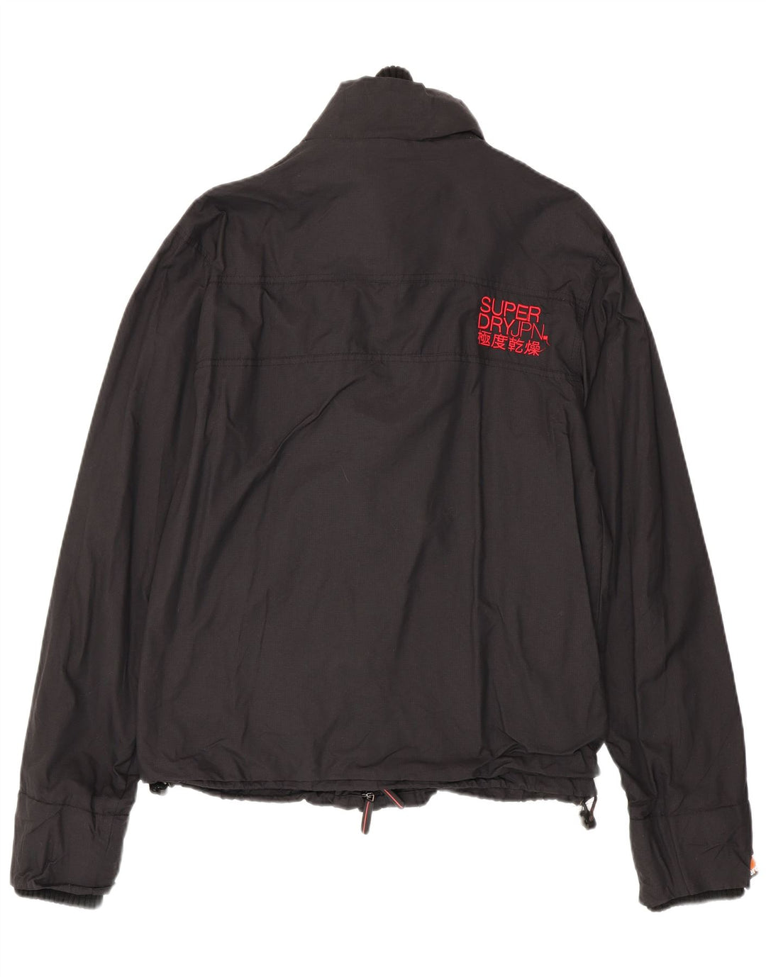 Superdry Veste coupe-vent pour hommes UK 40 Large Nylon noir