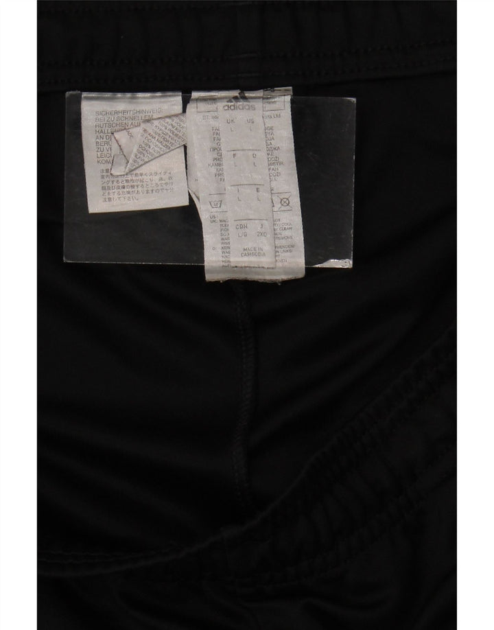 ADIDAS Pantalon de survêtement pour hommes Large Noir Polyester