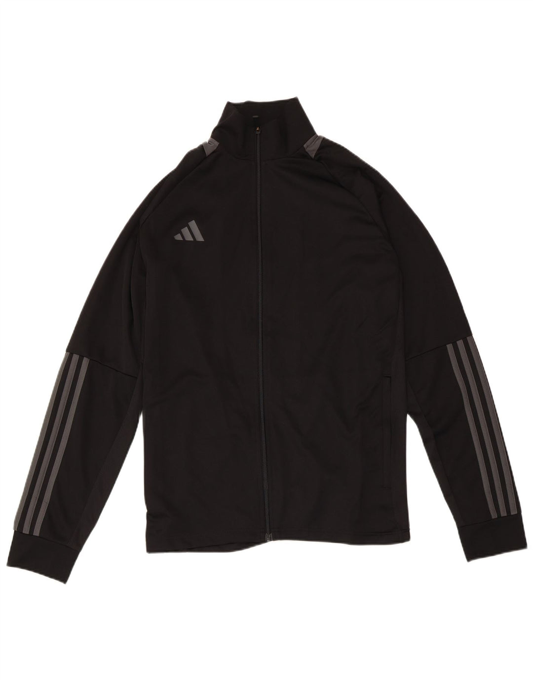 ADIDAS Veste de survêtement pour homme Large Noir Polyester