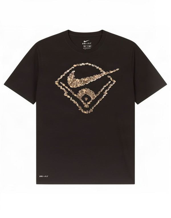 Nike Hommes Dri Fit Graphic T-Shirt Haut Grand Noir