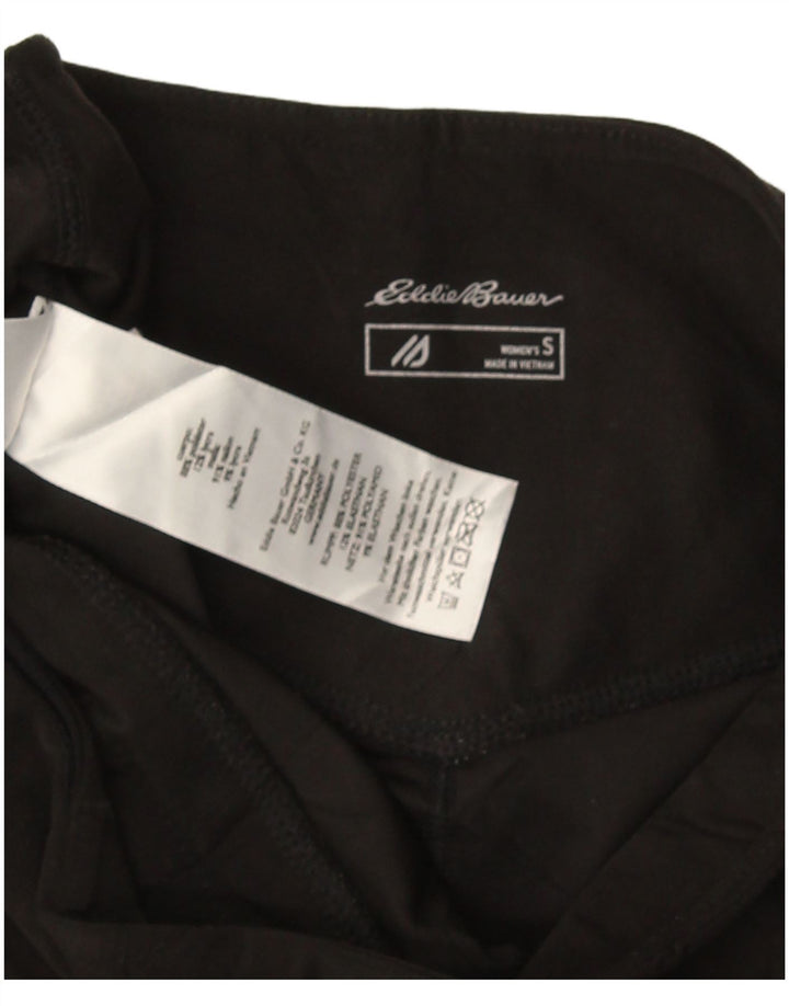 Eddie Bauer Legging Capri pour femme UK 10 Petit Noir Polyester