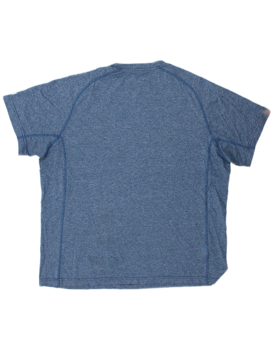 EDDIE BAUER T-Shirt Homme Haut Large Bleu Moucheté Polyester