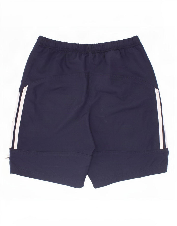 Adidas Short de Sport Garçon 11-12 Ans Bleu Marine Polyester