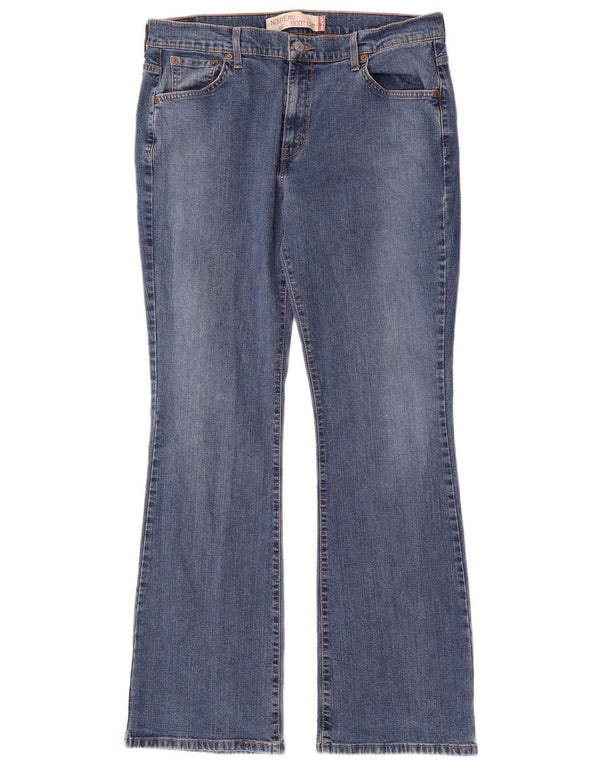 Levi's Jean bootcut 515 Nouveau pour femme US 16 2XL W36 L33 Bleu Coton