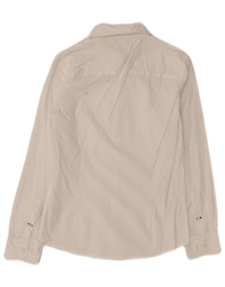 Tommy Hilfiger Chemise Garçon 11-12 ans Blanc Coton