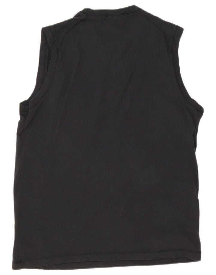 Nike T-Shirt Homme Noir Moyen Coton