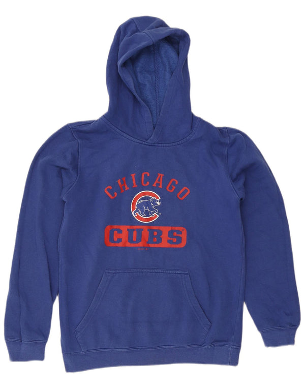 Genuine Merchandise Pull à capuche Chicago Cubs pour garçon 13-14 ans XL Bleu