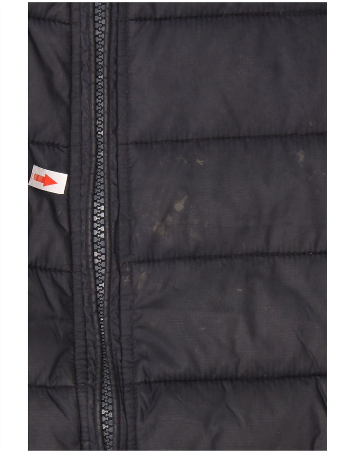 FAT FACE Veste matelassée pour homme UK 38 Medium Bleu Marine Nylon