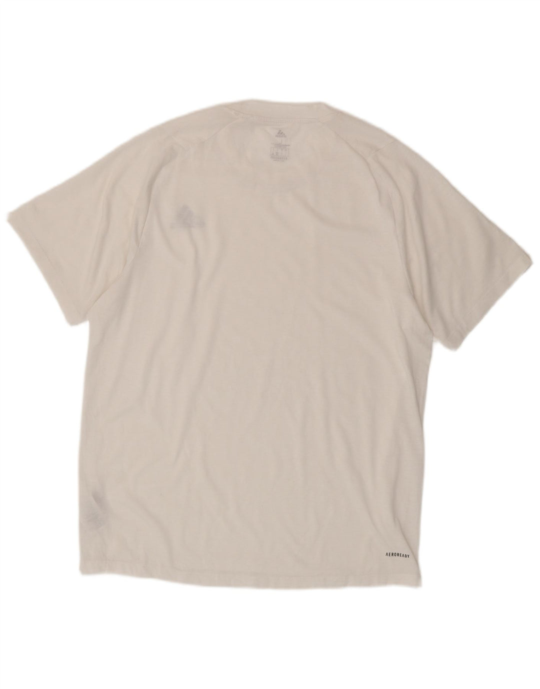 Adidas Hommes Aeroready T-Shirt Haut Grand Blanc Polyester