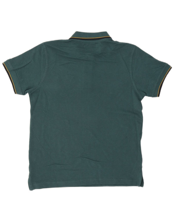 Renato Balestra Polo Homme Rayé Vert Moyen En Coton