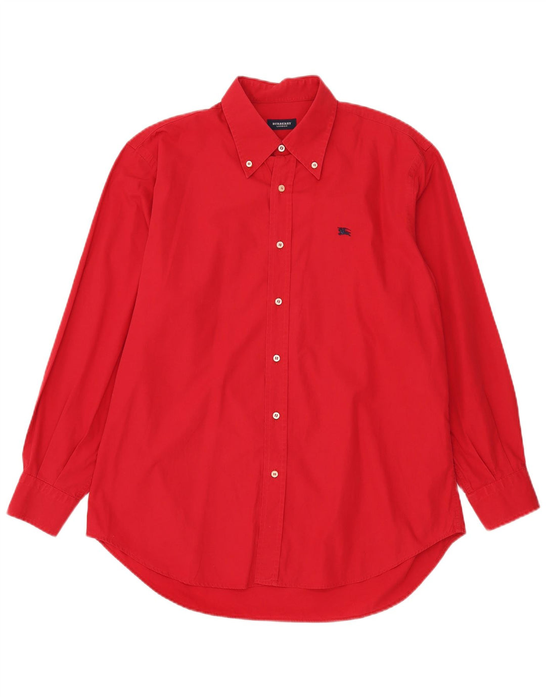 BURBERRY Chemise Homme Grand Coton Rouge