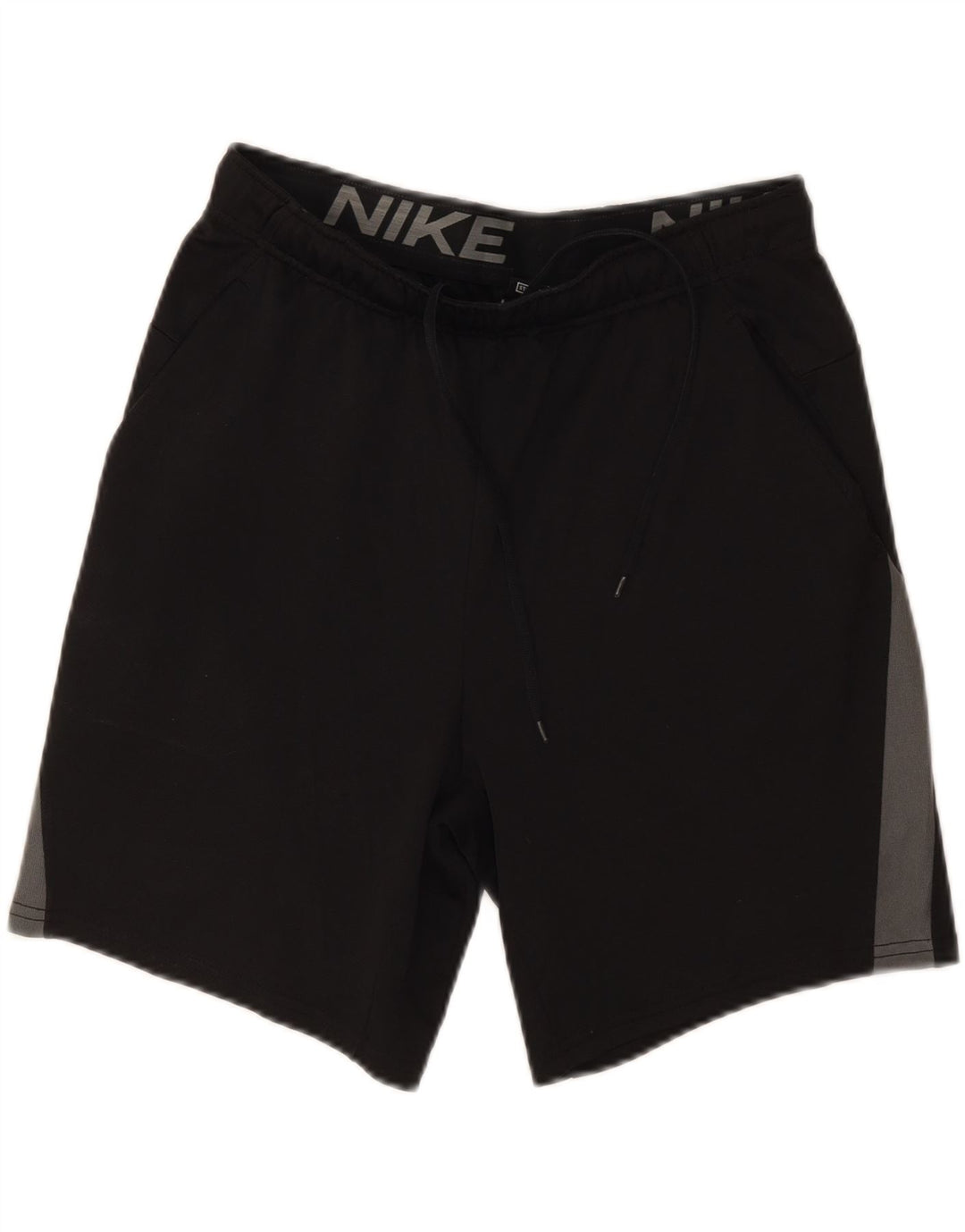 Nike Short de sport Dri Fit Standard pour homme en polyester color block noir moyen