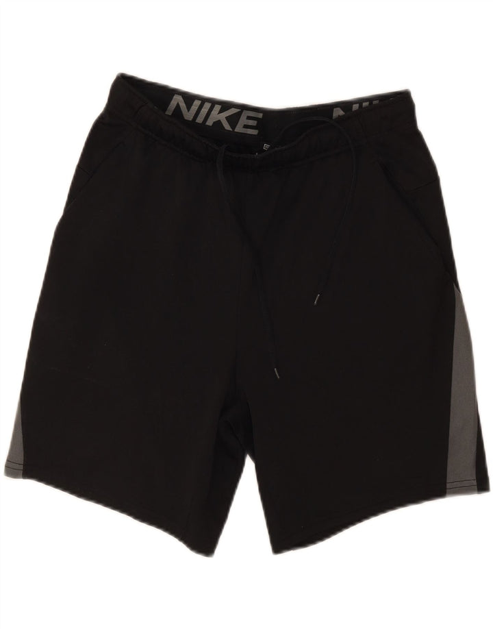 Nike Short de sport Dri Fit Standard pour homme en polyester color block noir moyen