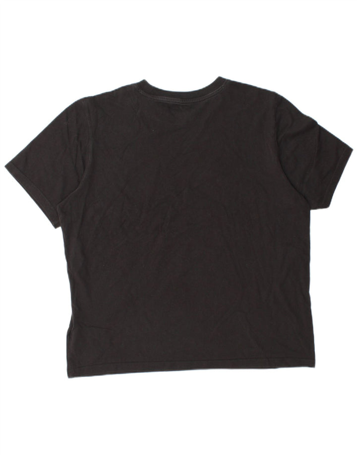 PUMA T-shirt graphique pour hommes, grand, noir, coton