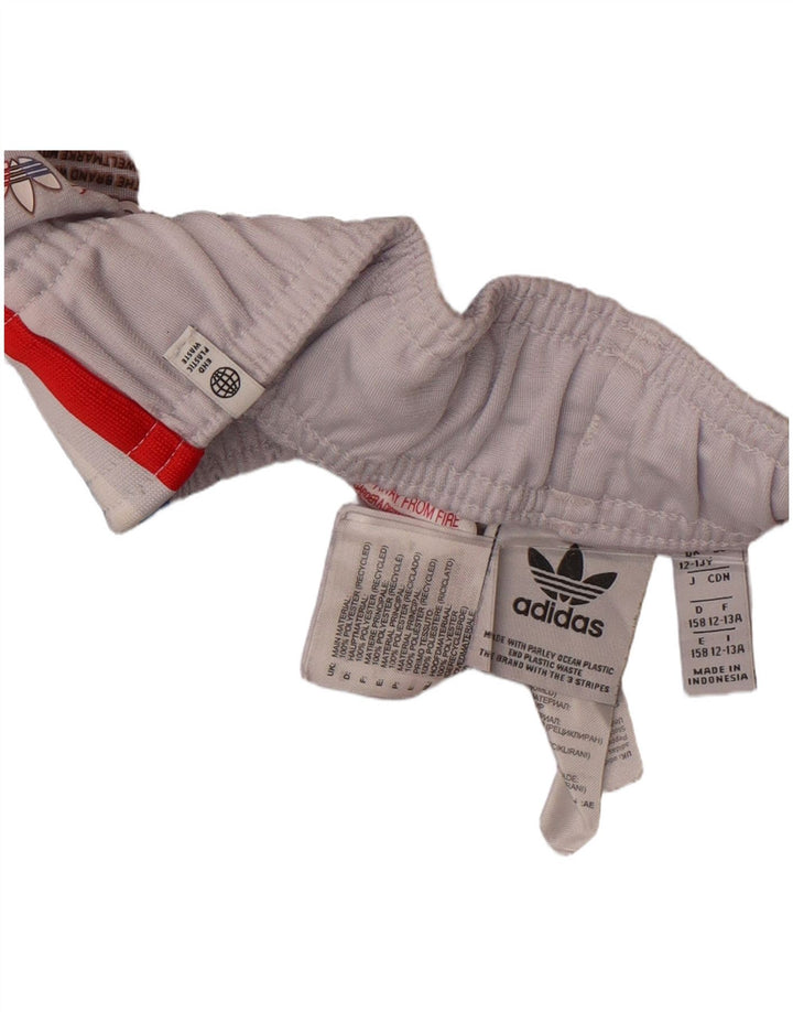 Adidas Pantalon de Survêtement Garçon Joggers 12-13 ans Gris Polyester