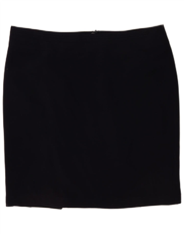 Marks & Spencer Mini-jupe femme UK 20 2XL W40 Bleu marine Polyester