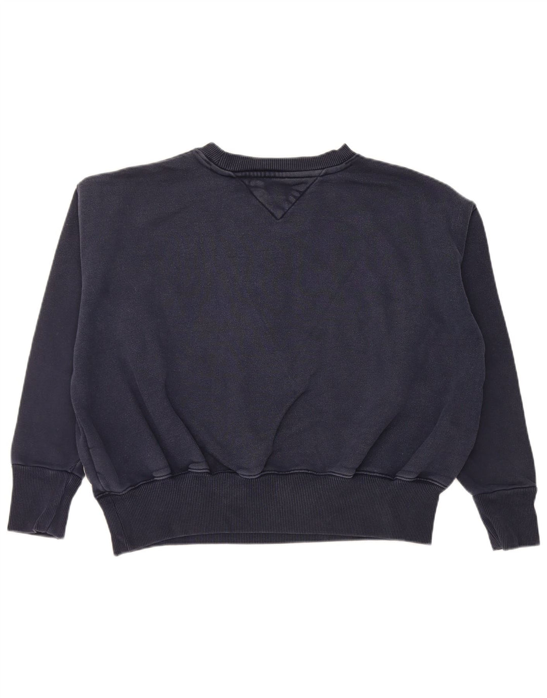 Tommy Hilfiger Sweat-shirt graphique pour femme UK 14 Bleu marine moyen