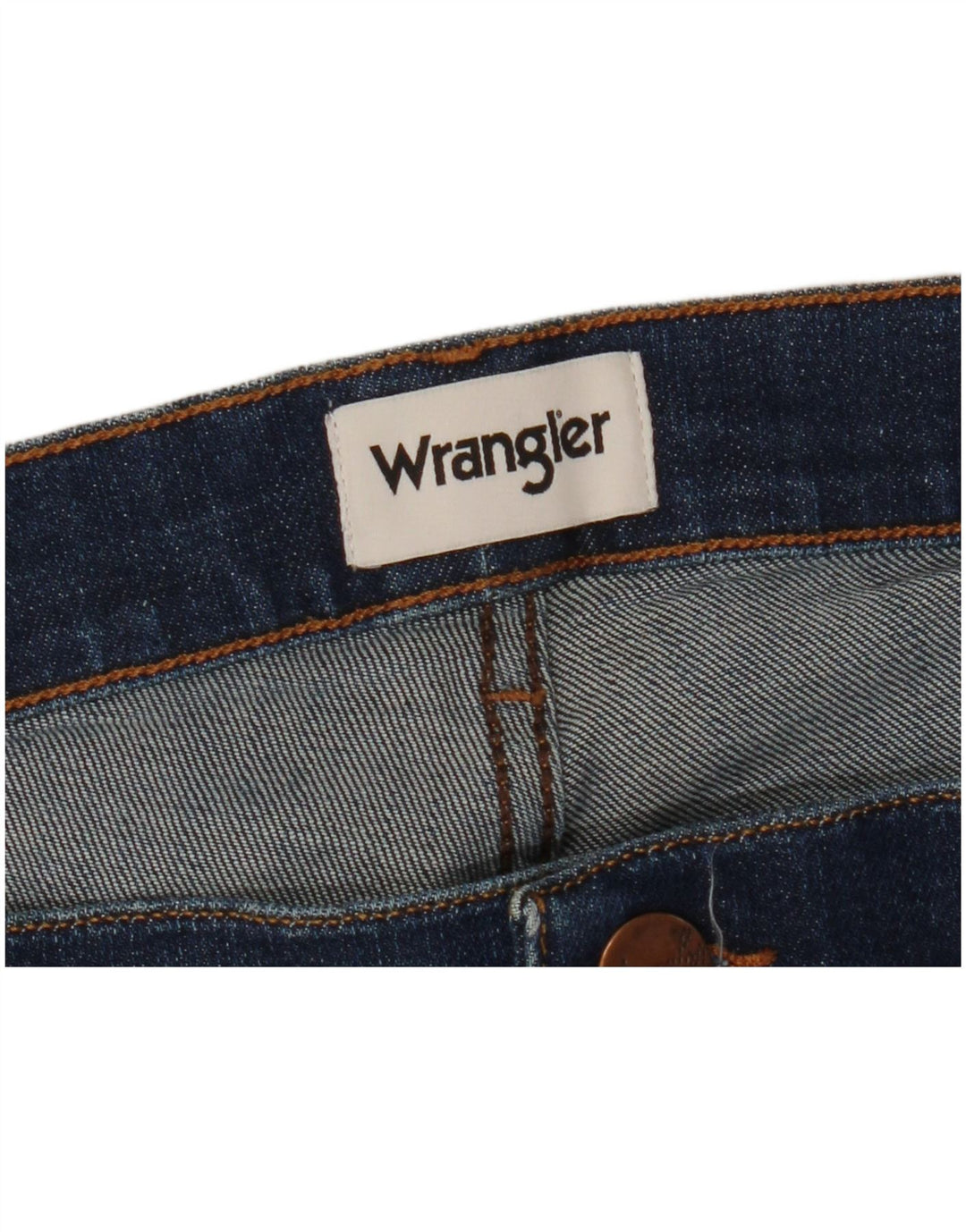 Wrangler Jean droit homme W47 L28 bleu marine