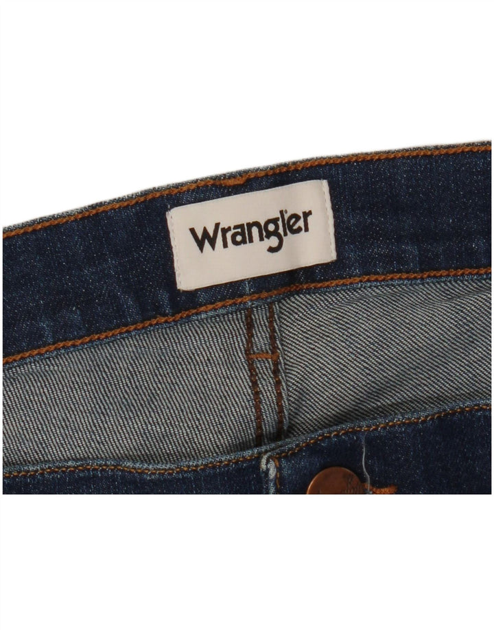 Wrangler Jean droit homme W47 L28 bleu marine