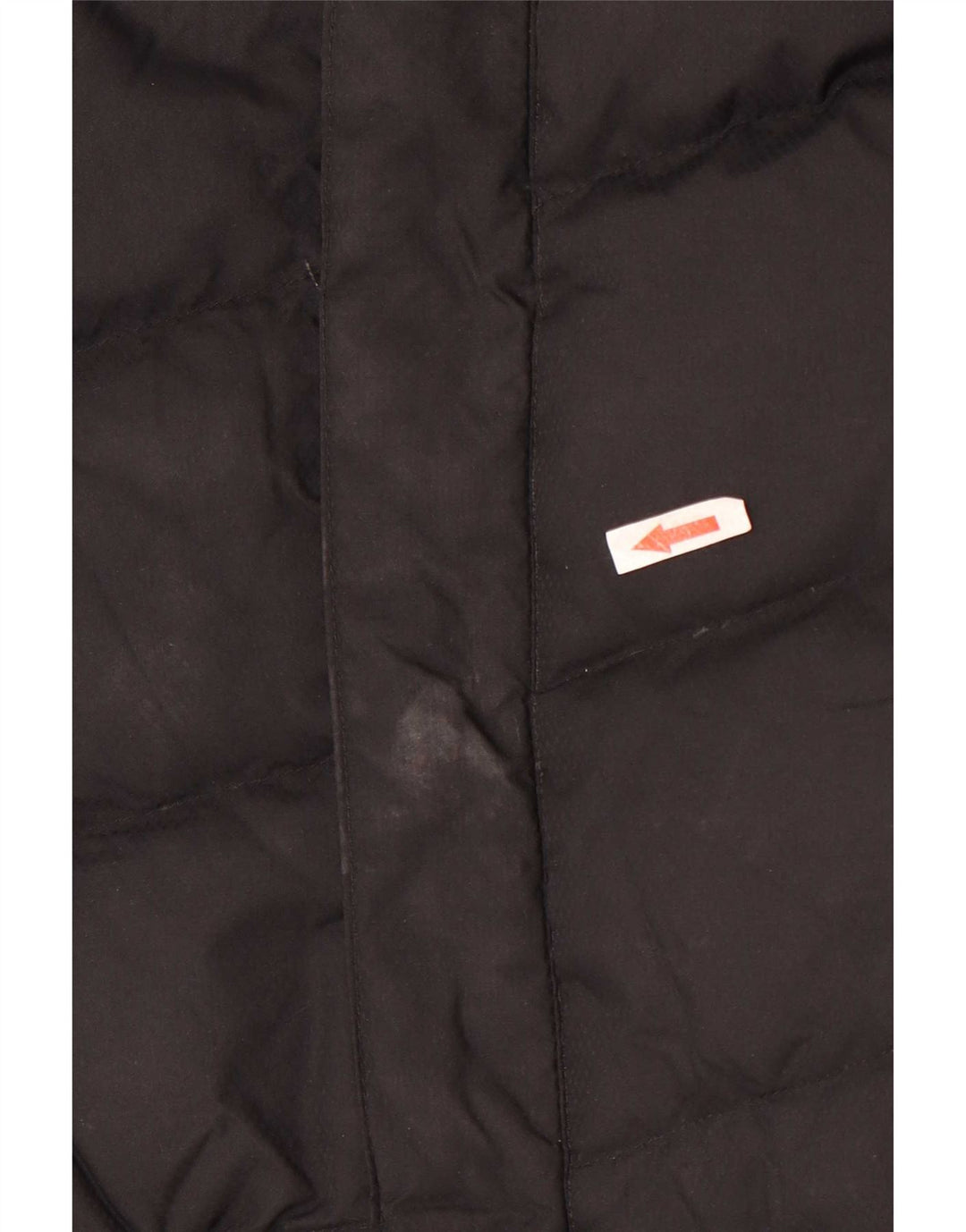 The North Face Veste matelassée à capuche surdimensionnée pour femme UK 10 Small Noir