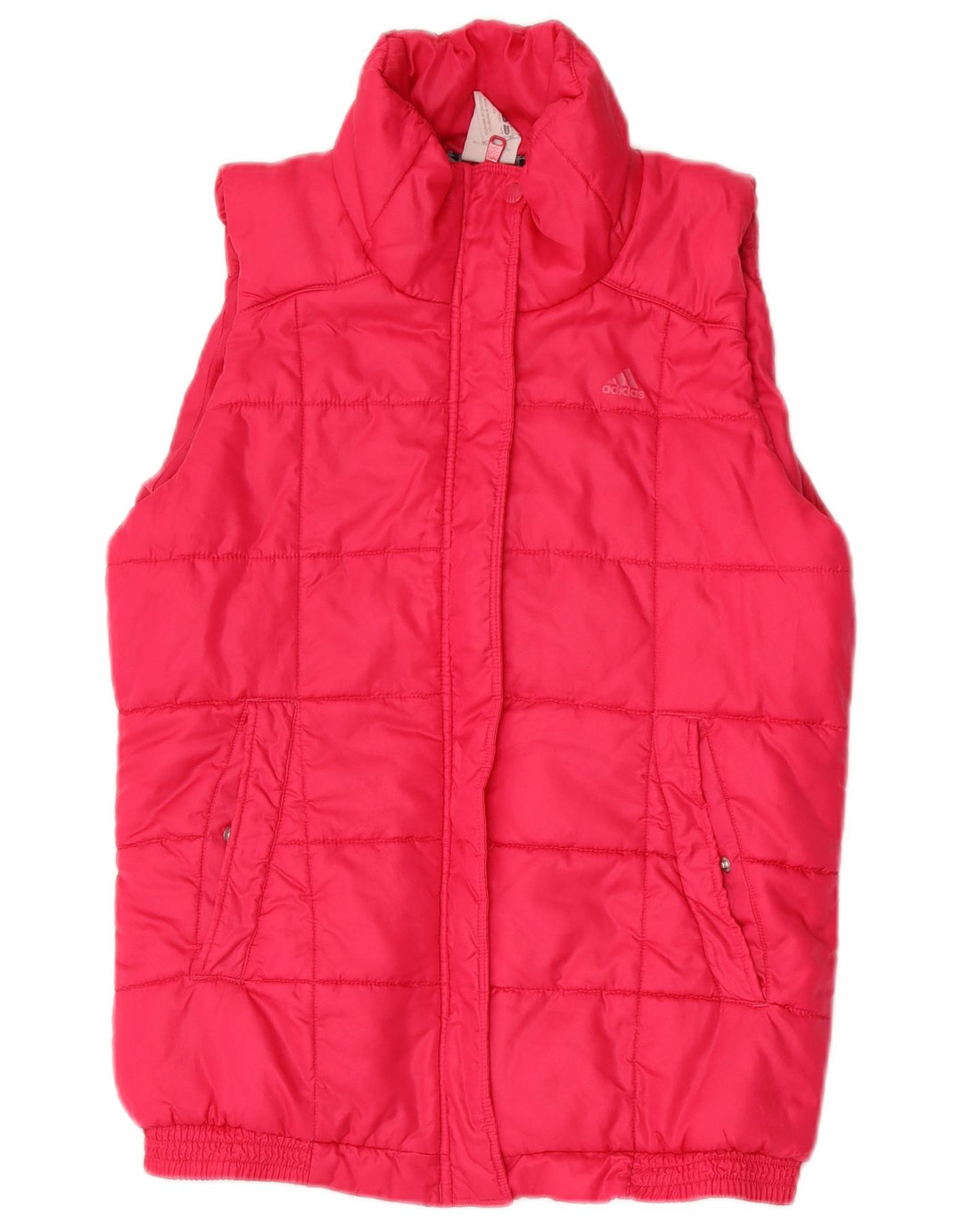 Adidas Gilet rembourré pour femme UK 12/14 Rose moyen Polyester