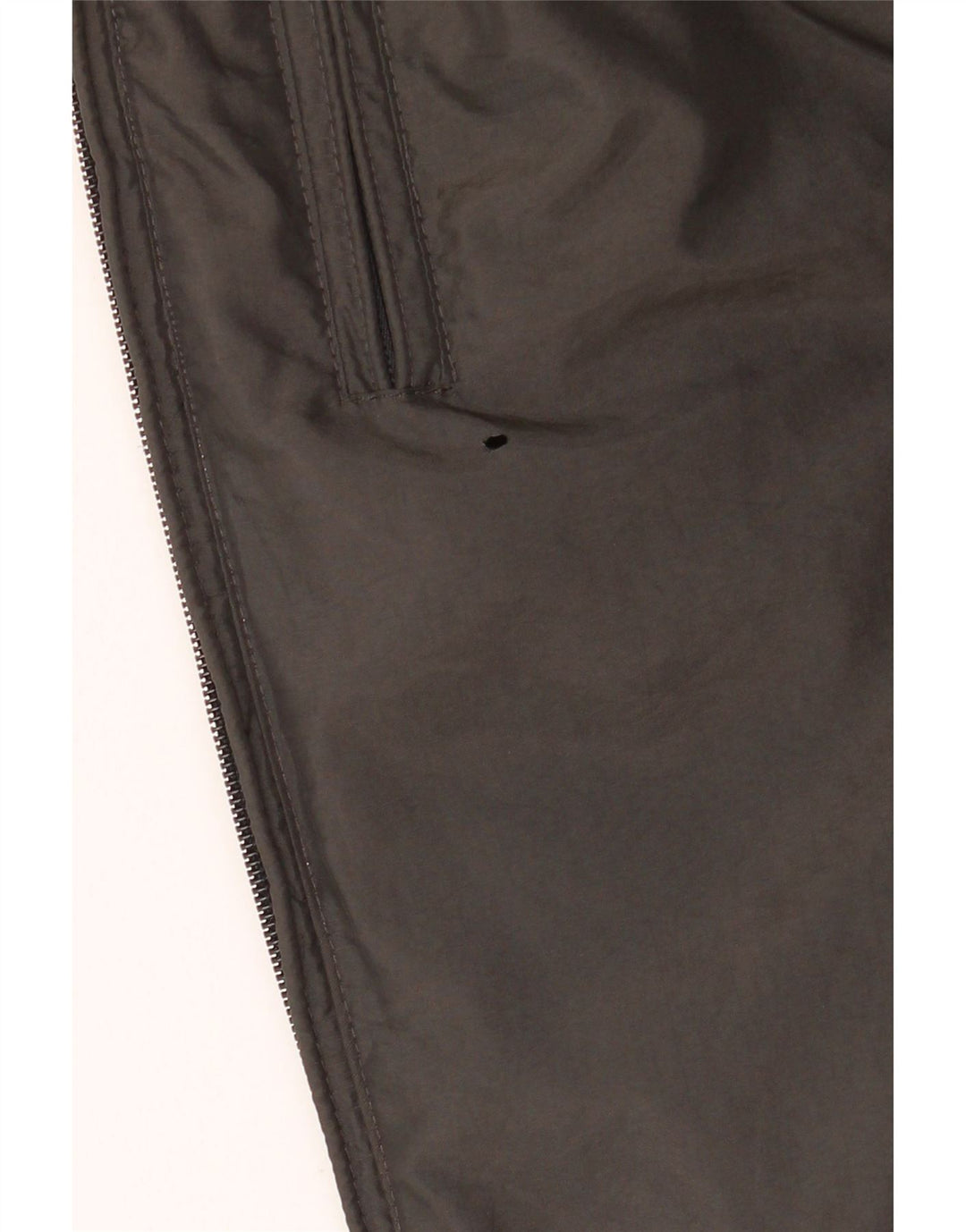 Bear Veste matelassée réversible à capuche pour homme UK 40 Large Gris Polyamide