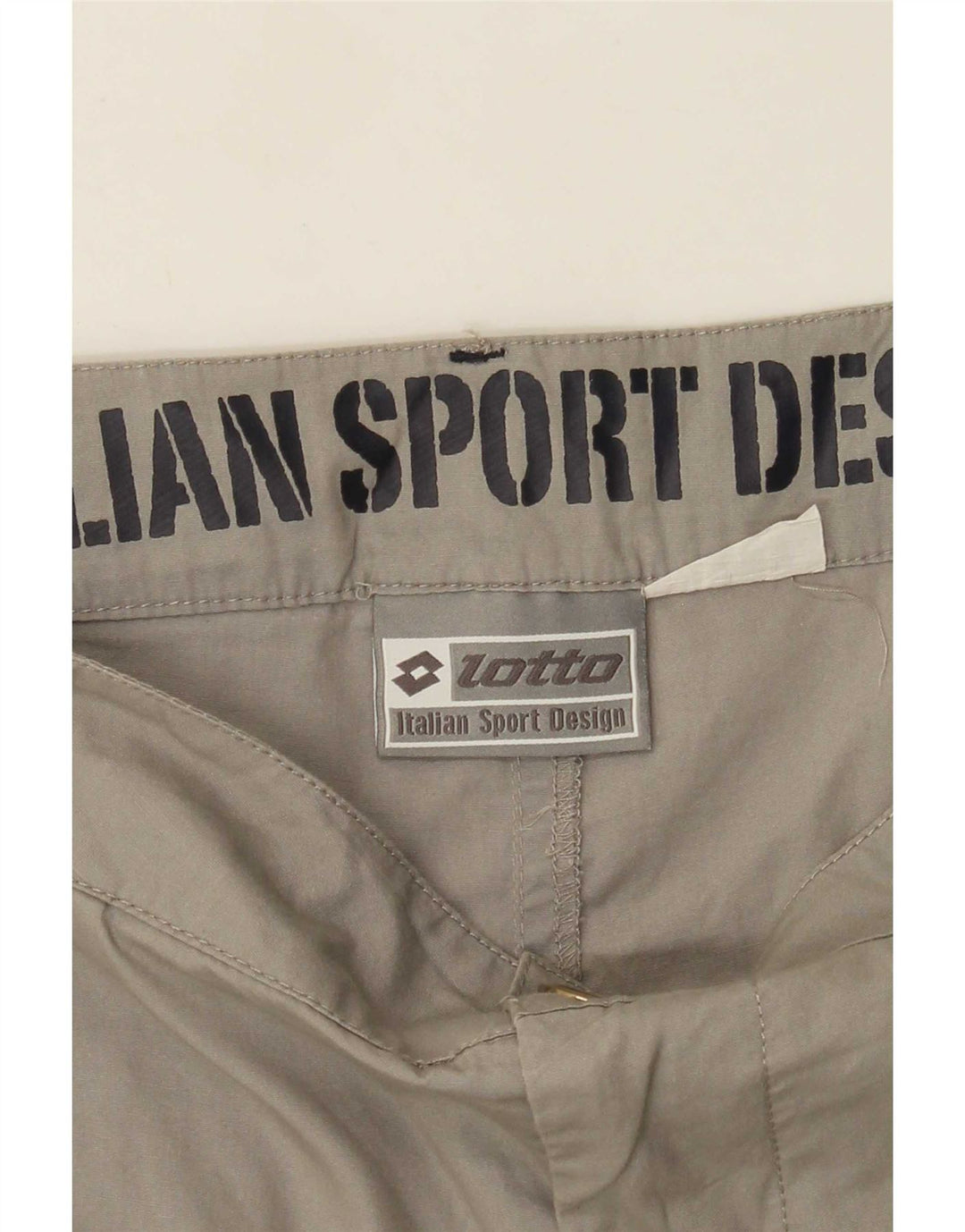 Lotto Short Chino Homme W36 Grand Gris