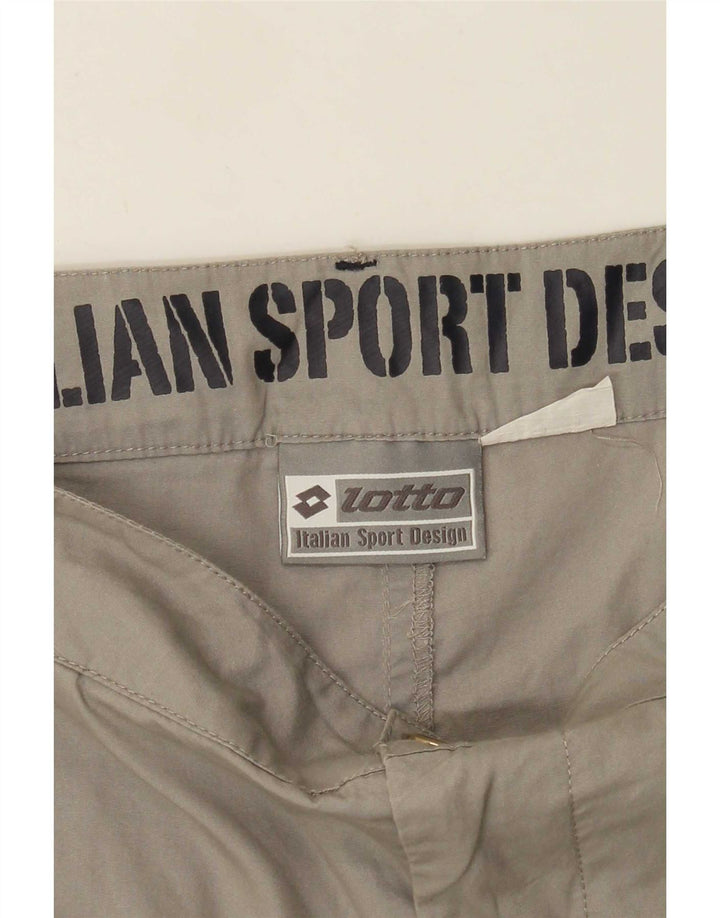 Lotto Short Chino Homme W36 Grand Gris