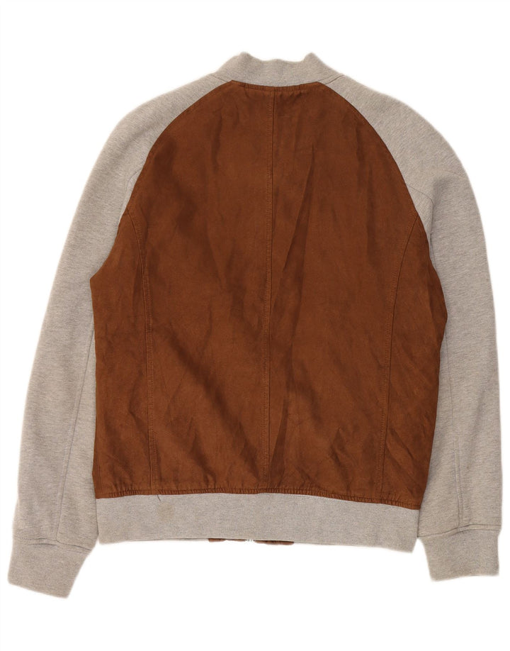 Zara Homme Survêtement Top Veste XL Marron Polyester