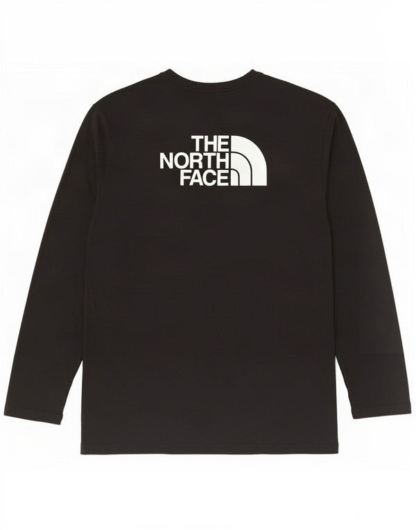 The North Face Haut graphique à manches longues pour homme XL en coton noir