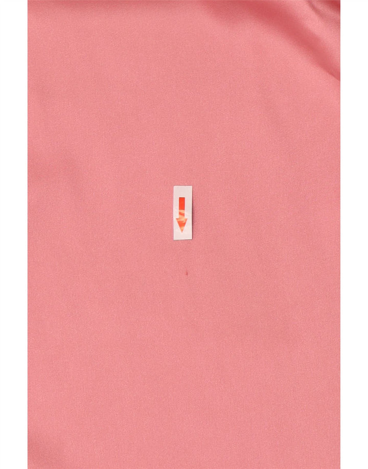 Zara Chemisier surdimensionné pour femme UK 14 Polyester rose moyen
