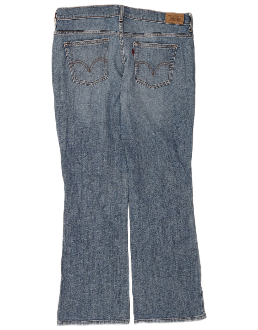 Levi's Jean bootcut 515 pour femme US 12 Large W32 L30 Bleu Coton