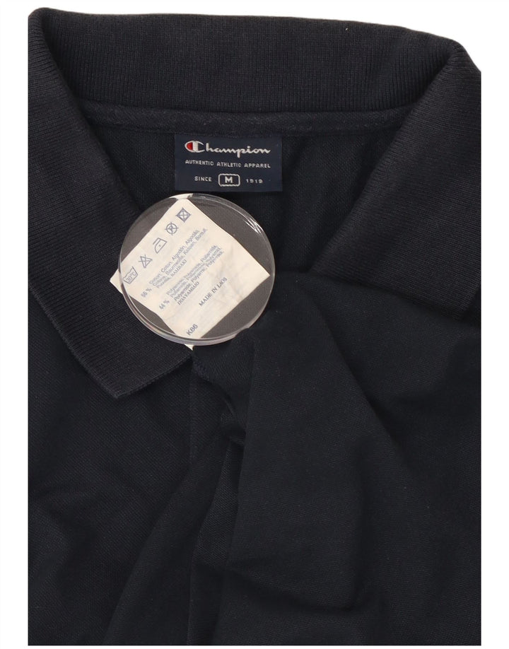 CHAMPION Polo Homme Bleu Marine Moyen Coton