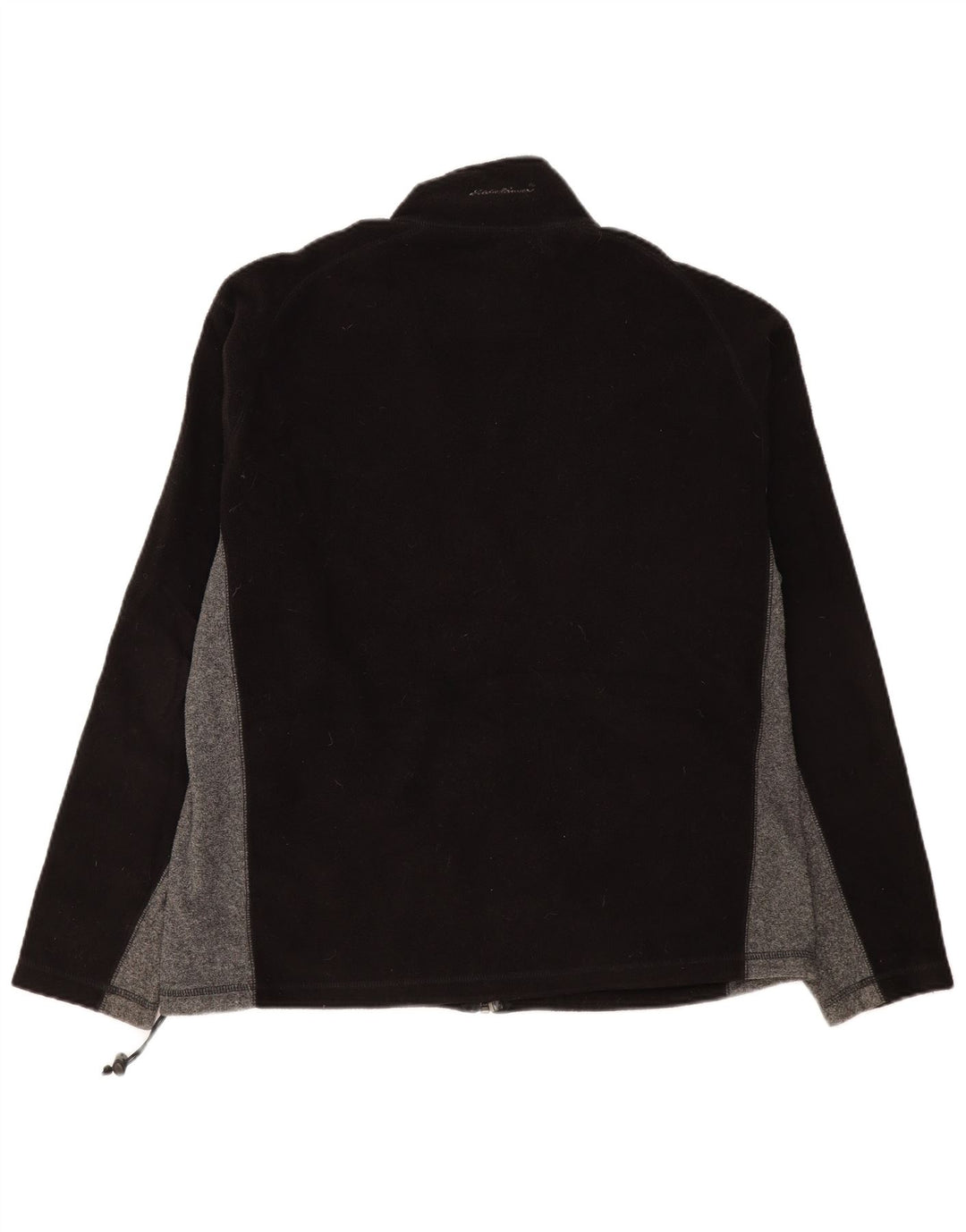 EDDIE BAUER Veste polaire pour homme UK 40 Large Noir Colourblock Polyester