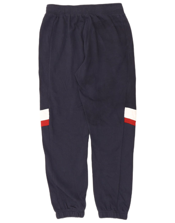 Fila Homme Pantalon De Survêtement Joggers Large Bleu Marine Colorblock Coton
