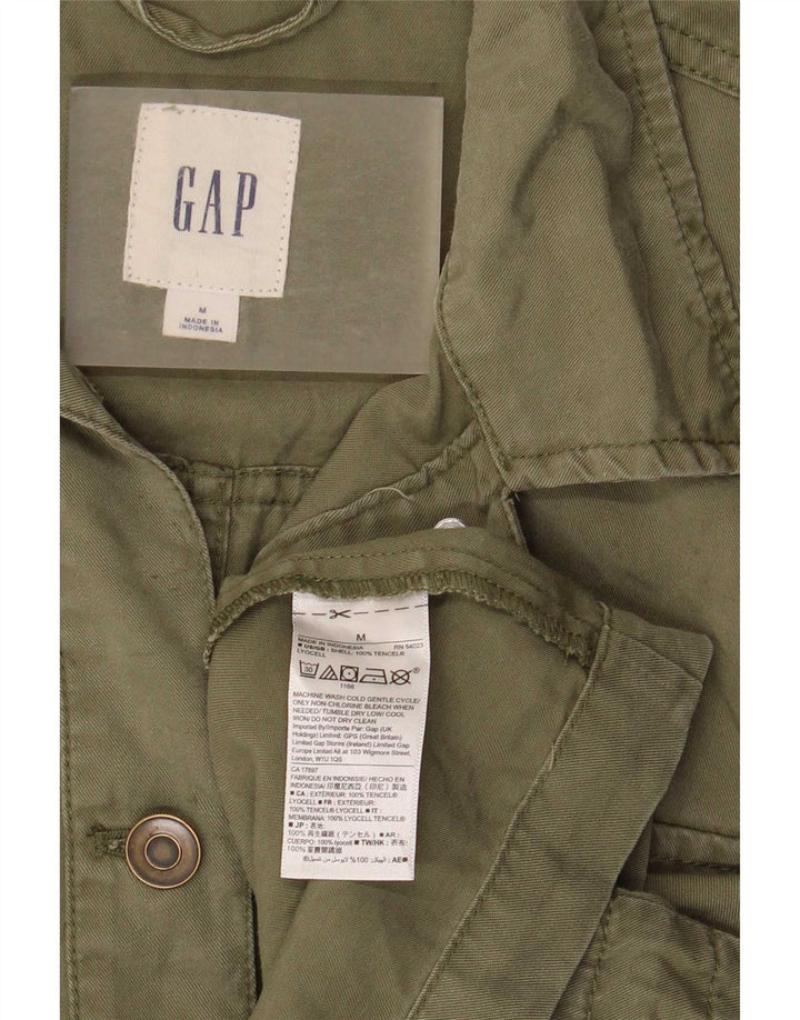 Gap Chemise utilitaire pour femme UK 14 Medium Khaki Tencel