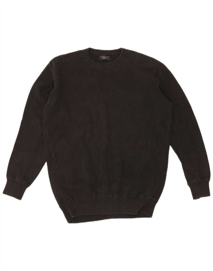 Zara Sweat-shirt pour homme Noir moyen