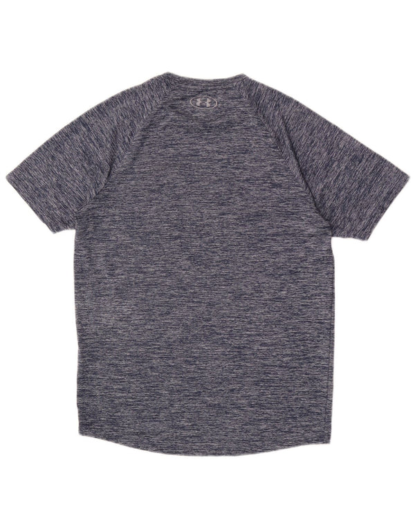 Under Armour T-Shirt Homme Petit Bleu Marine Moucheté