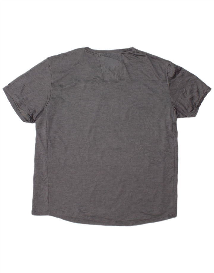 RUSSELL ATHLETIC T-Shirt Dri-Power Homme XL Gris Polyester