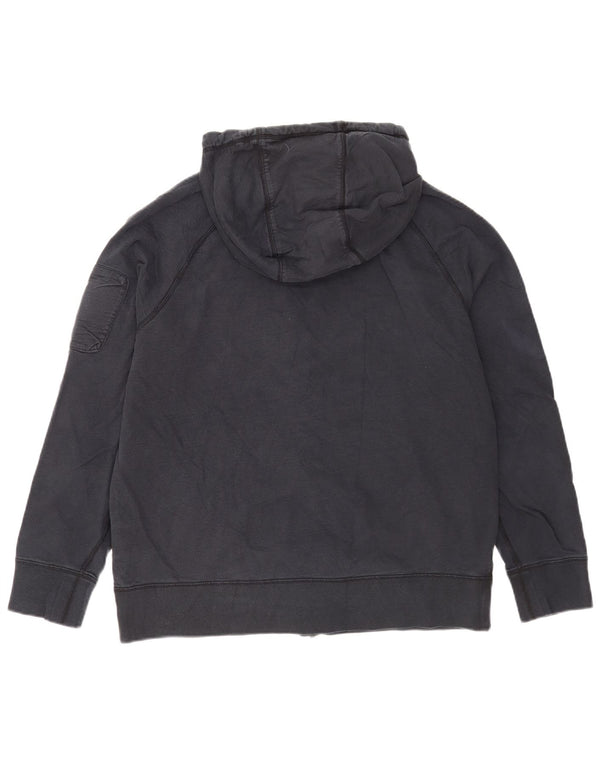 Nike Pull à capuche zippé pour homme XL en coton bleu marine