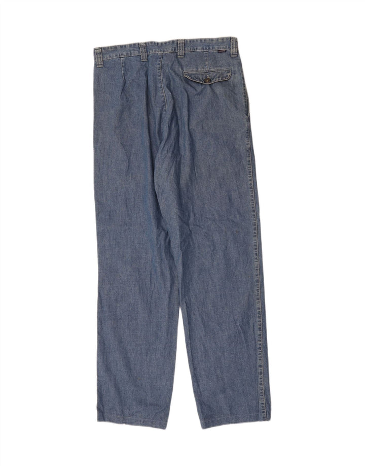 Jean droit femme vintage W33 L34 Bleu