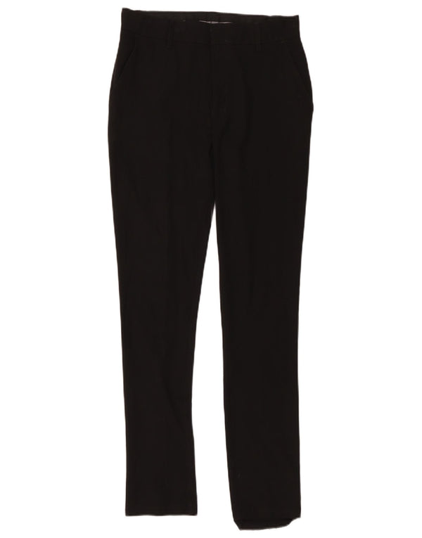 Marks & Spencer Pantalon de Costume Slim Garçon 13-14 Ans W30 L30 Noir Polyester