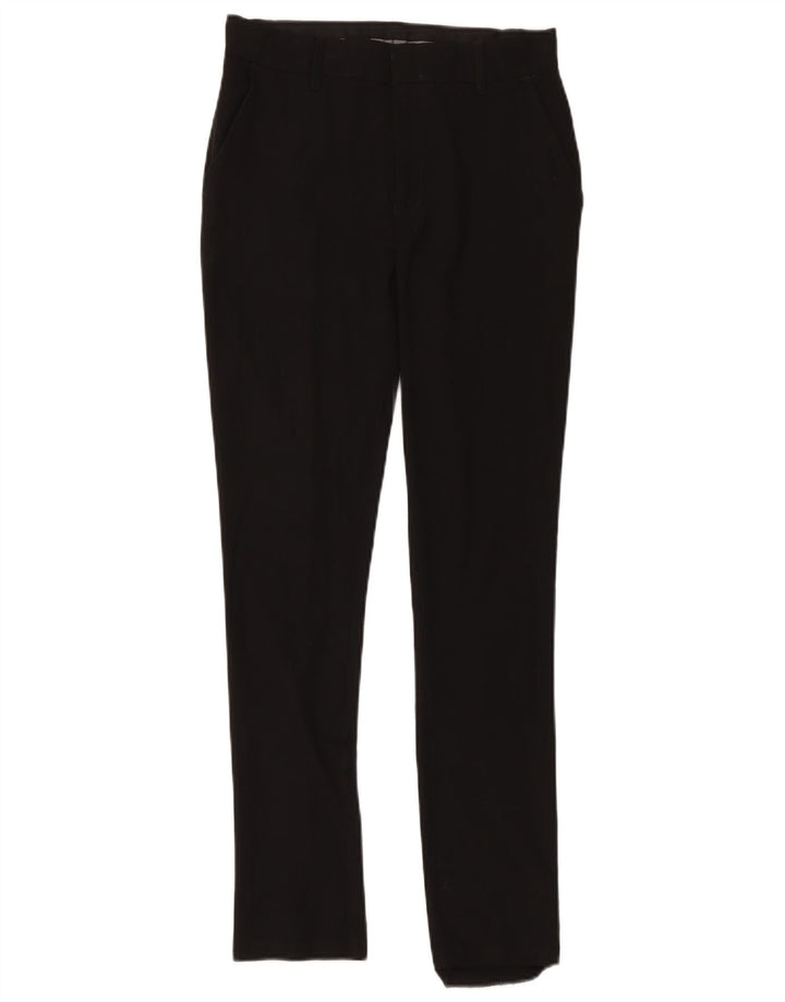 Marks & Spencer Pantalon de Costume Slim Garçon 13-14 Ans W30 L30 Noir Polyester