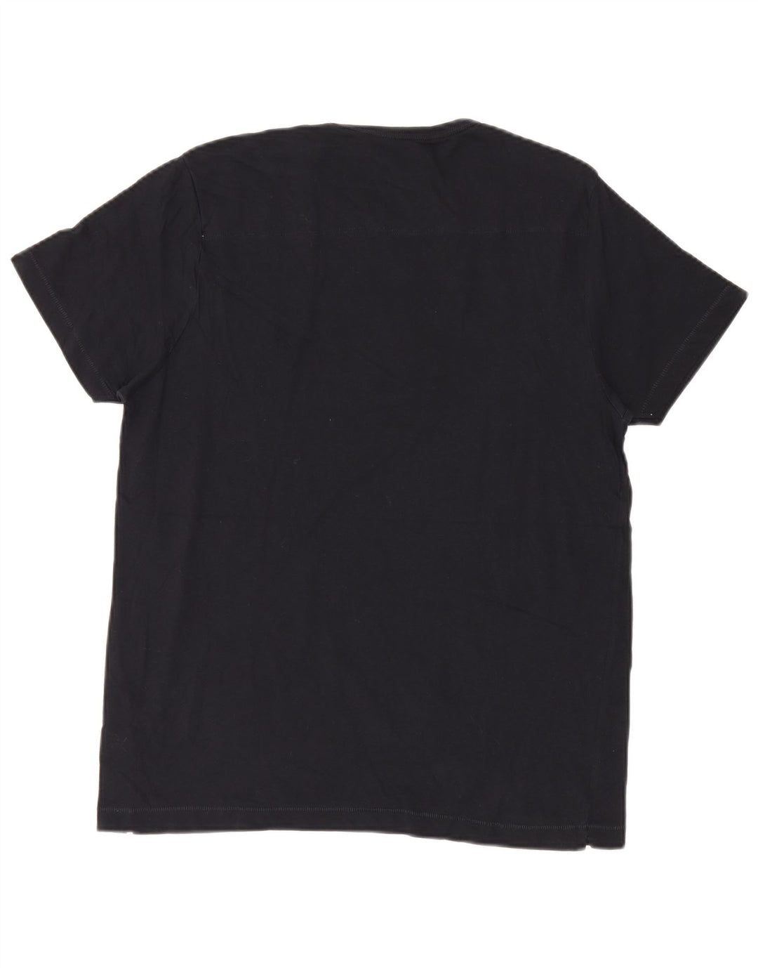 French Connection T-Shirt Homme Haut XL Noir Coton